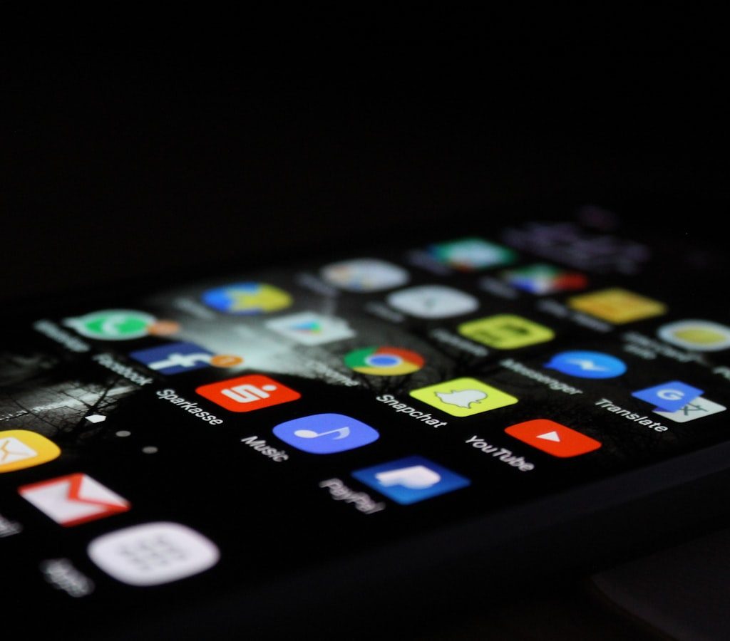 Notifikasi SMS di layar ponsel